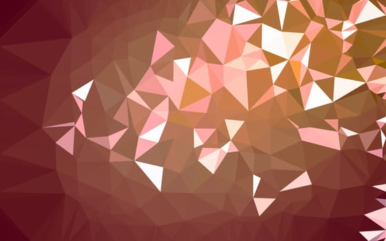 Abstract low poly background, geometry triangle, mosaic pastel color background