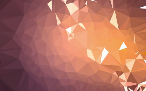 Abstract low poly background, geometry triangle, mosaic pastel color background