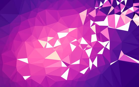 Abstract low poly background, geometry triangle, mosaic pastel color background