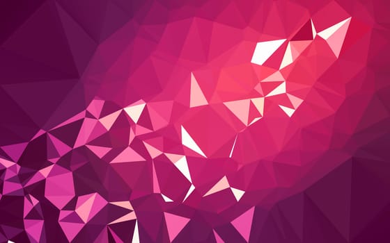 Abstract low poly background, geometry triangle, mosaic pastel color background