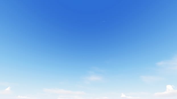 Cloudy blue sky abstract background, blue sky background with tiny clouds, 3d rendering

