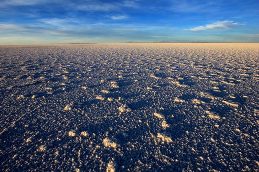 Salar de Uyuni, salt lake, is largest salt flat in the world, altiplano, Bolivia, South America