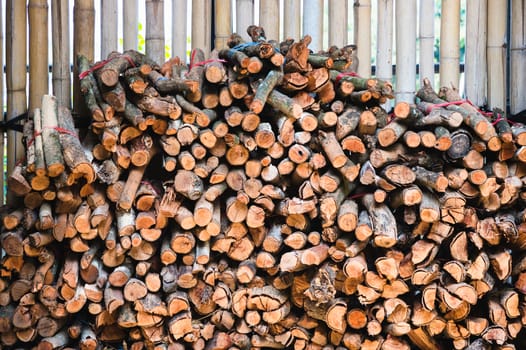 Stack of firewood