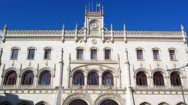 Rossio train station, Lisbon, Portugal