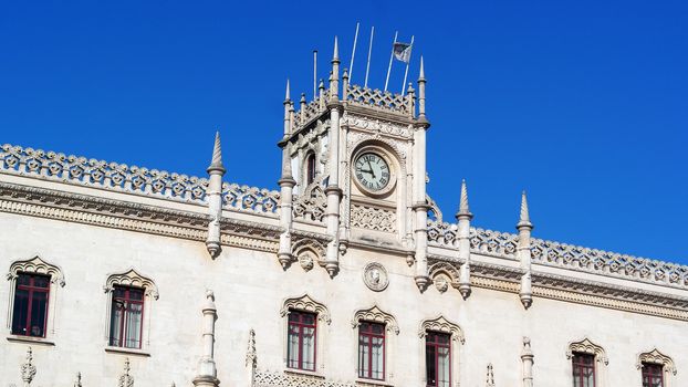 Rossio train station, Lisbon, Portugal