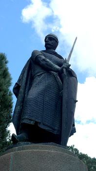 Afonso Henriques statue, Lisbon, Portugal