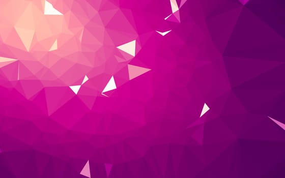 Abstract low poly background, geometry triangle, mosaic pastel color background