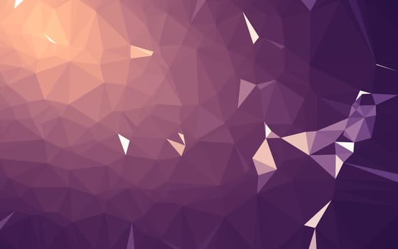 Abstract low poly background, geometry triangle, mosaic pastel color background