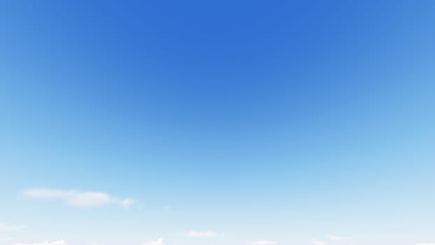 Cloudy blue sky abstract background, blue sky background with tiny clouds, 3d rendering

