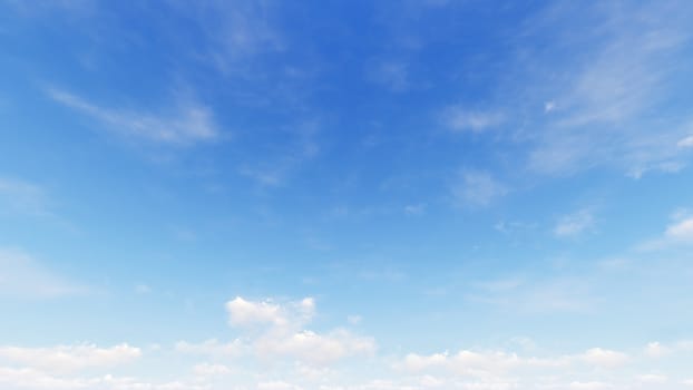 Cloudy blue sky abstract background, blue sky background with tiny clouds, 3d rendering

