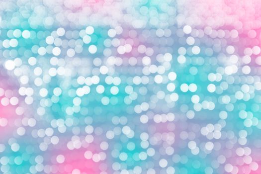 defocused, abstract background color light bokeh circles, for Christmas background.