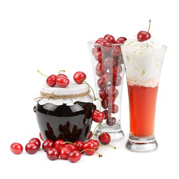 fresh cherries and cherry desserts