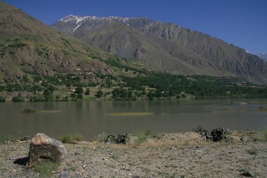 Pamir Russia Central Asia mountain landscapes