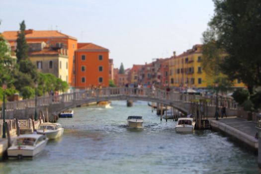 A little particular of Rio Novo, Venice, Italy