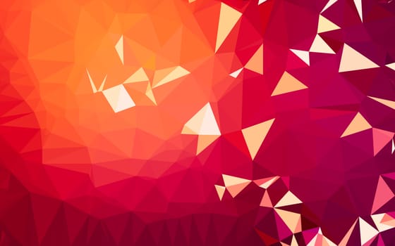 Abstract low poly background, geometry triangle, mosaic pastel color background