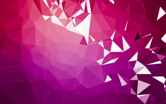 Abstract low poly background, geometry triangle, mosaic pastel color background