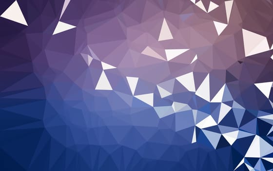 Abstract low poly background, geometry triangle, mosaic pastel color background