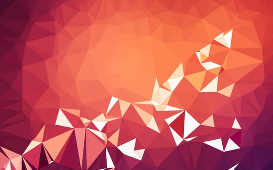 Abstract low poly background, geometry triangle, mosaic pastel color background