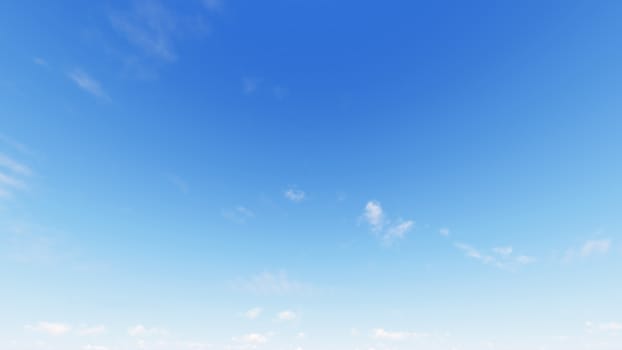 Cloudy blue sky abstract background, blue sky background with tiny clouds, 3d rendering

