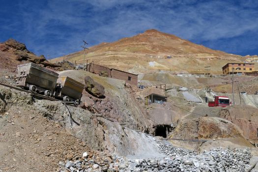 Silver mines of cerro Rico, Potosi Bolivia