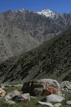 Pamir region Russian Federation Central Asia mountain landscapes