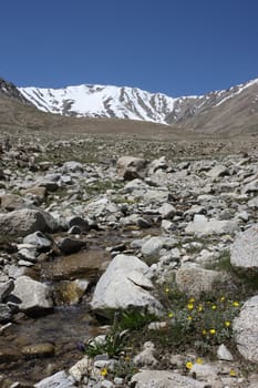 Pamir region Russian Federation Central Asia mountain landscapes