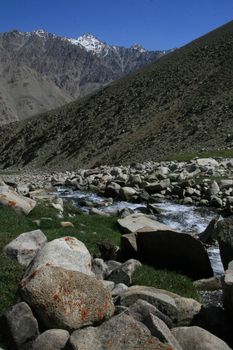 Pamir region Russian Federation Central Asia mountain landscapes