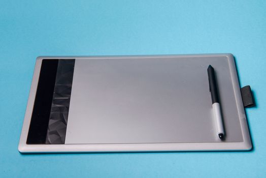 Graphic tablet with pen for illustrators and designers