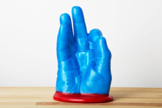 hand-play. Wax Hand. Hand shaped candle. Wax hand mold