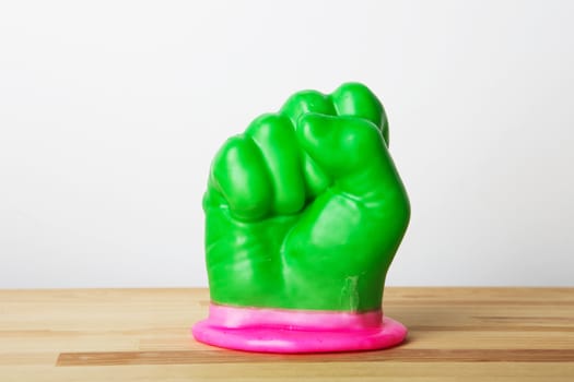 hand-play. Wax Hand. Hand shaped candle. Wax hand mold