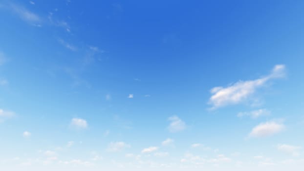 Cloudy blue sky abstract background, blue sky background with tiny clouds, 3d rendering

