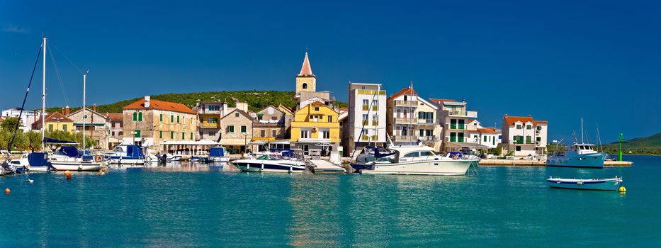 Town of Pirovac panoramic view