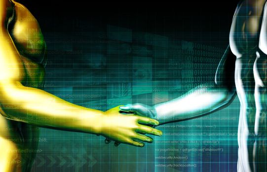 Integration with Technology as a Art Concept