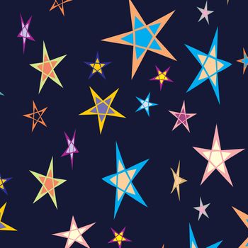 star background pattern theme vector graphic art illustration