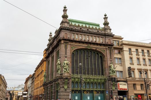 View to old comedy theatre in Sankt Peterburg