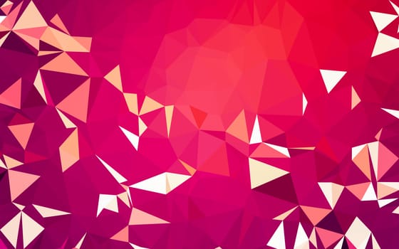 Abstract low poly background, geometry triangle, mosaic pastel color background