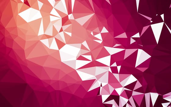 Abstract low poly background, geometry triangle, mosaic pastel color background