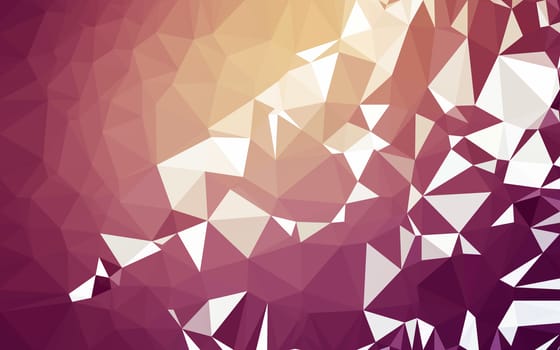 Abstract low poly background, geometry triangle, mosaic pastel color background