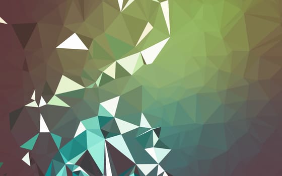 Abstract low poly background, geometry triangle, mosaic pastel color background