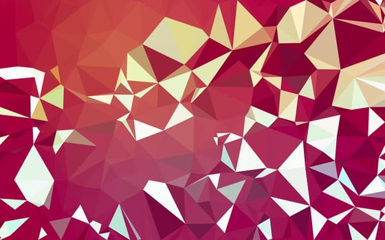 Abstract low poly background, geometry triangle, mosaic pastel color background