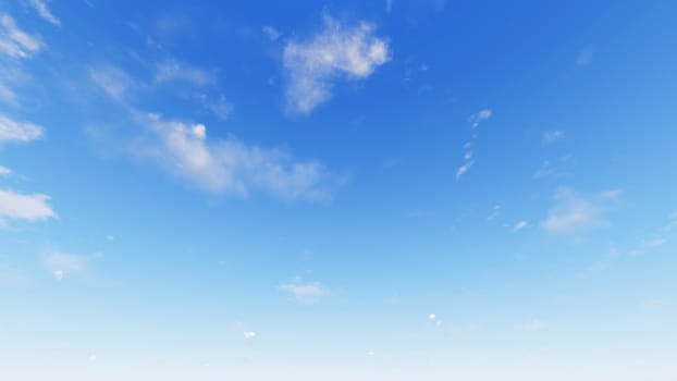 Cloudy blue sky abstract background, blue sky background with tiny clouds, 3d rendering

