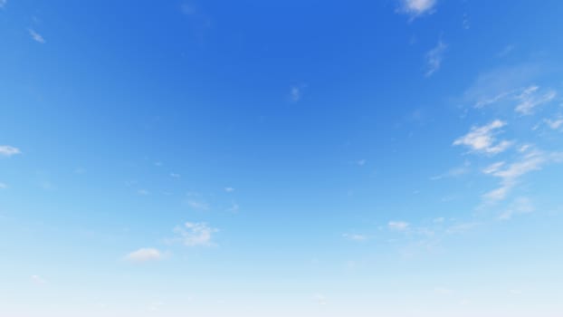 Cloudy blue sky abstract background, blue sky background with tiny clouds, 3d rendering

