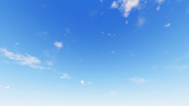 Cloudy blue sky abstract background, blue sky background with tiny clouds, 3d rendering

