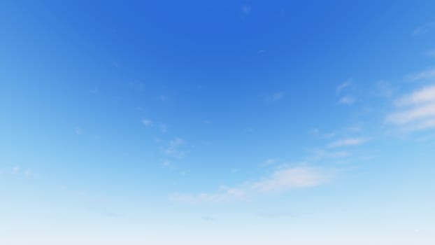 Cloudy blue sky abstract background, blue sky background with tiny clouds, 3d rendering

