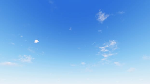 Cloudy blue sky abstract background, blue sky background with tiny clouds, 3d rendering

