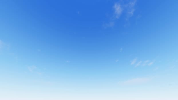 Cloudy blue sky abstract background, blue sky background with tiny clouds, 3d rendering

