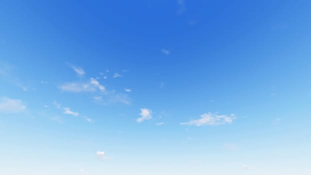 Cloudy blue sky abstract background, blue sky background with tiny clouds, 3d rendering

