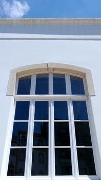 Detail of a window, Tomar, Portugal