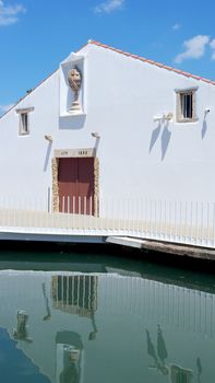 Detail of a building, Tomar, Portugal