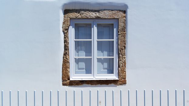 Detail of a window, Tomar, Portugal